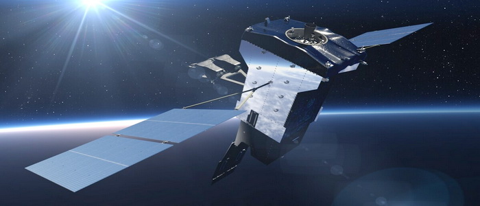 الولايات المتحدة | وصول قمر الإنذار الصاروخي الأمريكي SBIRS GEO-5 إلى محطة كيب كانافيرال للقوة الفضائية فلوريدا للتحضير لإطلاقه.