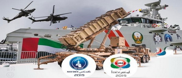 إختتام فعاليات معرضي "أيدكس" و"نافدكس" 2019 في أبوظبي.