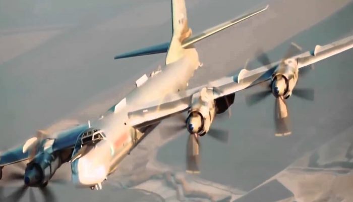 تزويد قاذفة قنابل الروسية  TU-95 بـصواريخ المدى الطويل."أنياب الدب". 