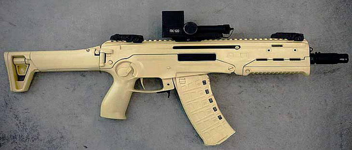 جديد كلاشنيكوف ... البندقية المصغرة АМ-17 بندقية قوات العمليات الخاصة الروسية.
