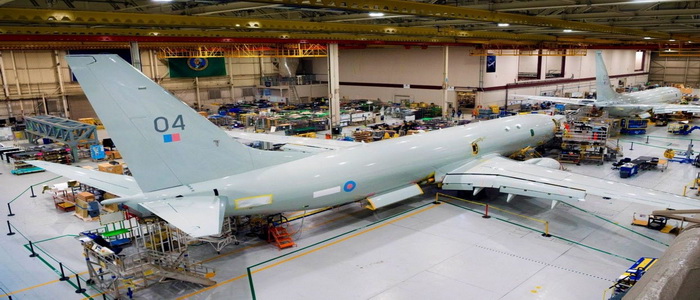تسمية طائرة دورية بحرية جديدة لسلاح الجو الملكي من طراز بوسيدون P-8 Poseidon.