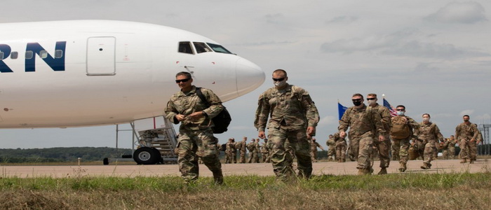 هدف الرئيس المنتهية ولايته دونالد ترامب سحب جميع القوات بحلول نهاية العام  ترامب يأمر بتخفيض القوات الأمريكية في أفغانستان والعراق.