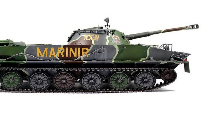 أوكرانيا تقوم بترقية الدبابة الخفيفة البرمائية الإندونيسية PT-76 مع البرج البلجيكي LCTS 90.