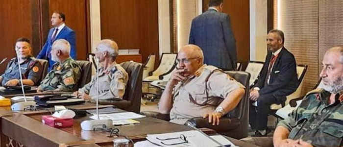 الملتقى العسكري الأول بين لجنة الدفاع والأمن القومي بمجلس النواب والقيادات العسكرية بالجيش الليبي ليبيا | الملتقى العسكري الأول بين القيادات العسكرية بالجيش الليبي ولجنة الدفاع والأمن القومي بمشاركة لجنة (5+5).