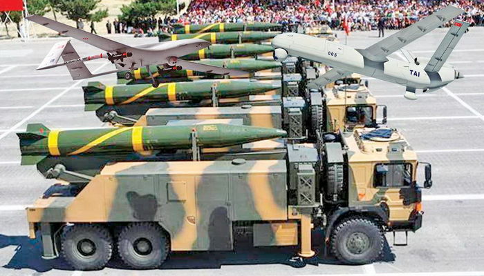 تعرف على منظومة الصواريخ التكتيكية التركية j-600t yıldırım"يلدريم جي –600 تي".  