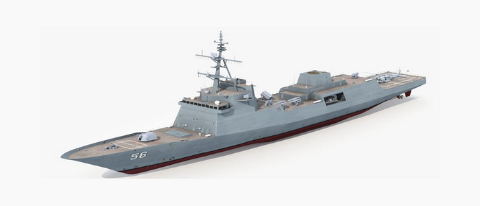 اختارت البحرية Fincantieri العام الماضي لتسليم أول فرقاطة Constellation مع خيارات لتسع سفن أخرى في صفقة يحتمل أن تبلغ قيمتها 5.5 مليار دولار الولايات المتحدة | شركة فينكانتييري Fincantieri الإيطالية تخصص جميع أحواض بناء السفن لأنتاج الفرقاطة المستقبلية للبحرية الأمريكية.