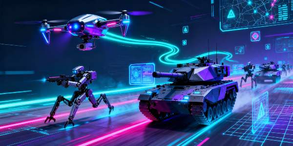 Features of future wars in light of military AI applications.