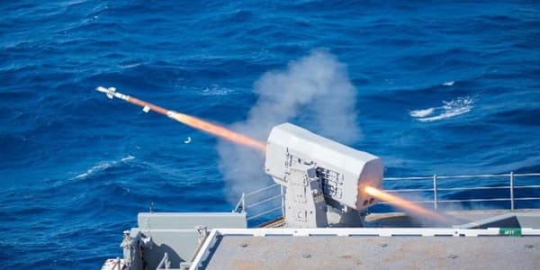 US | Raytheon Delivers 250th RAM MK49 Guided-Missile Launching System (GMLS) Launcher to US Navy.