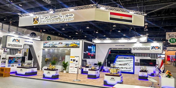مصر| الهيئة العربية للتصنيع تشارك بمنتجات متنوعة بمعرض الصناعات الدفاعية ايدكس 2023 . 